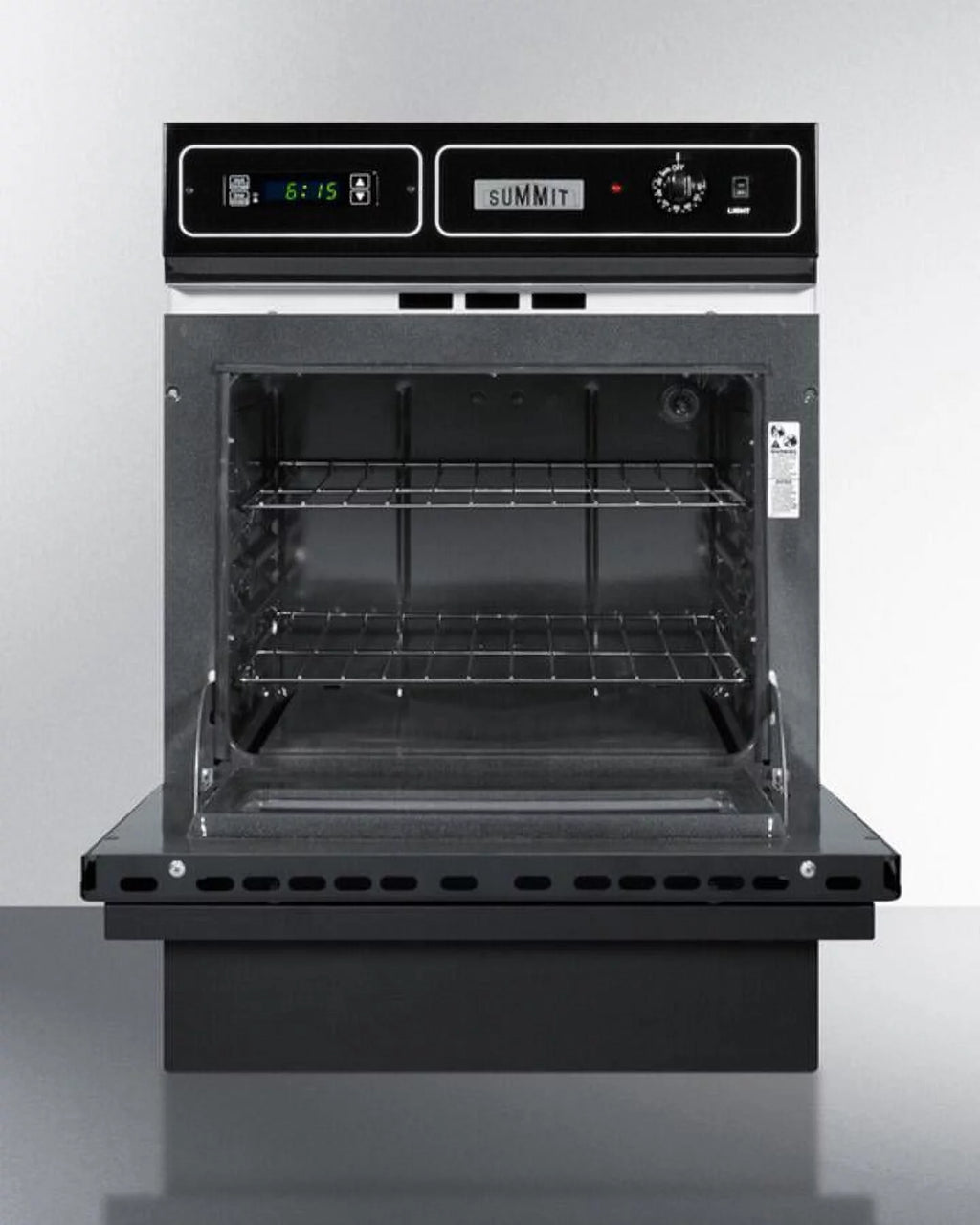 Black Glass Single Electric Wall Oven X8918