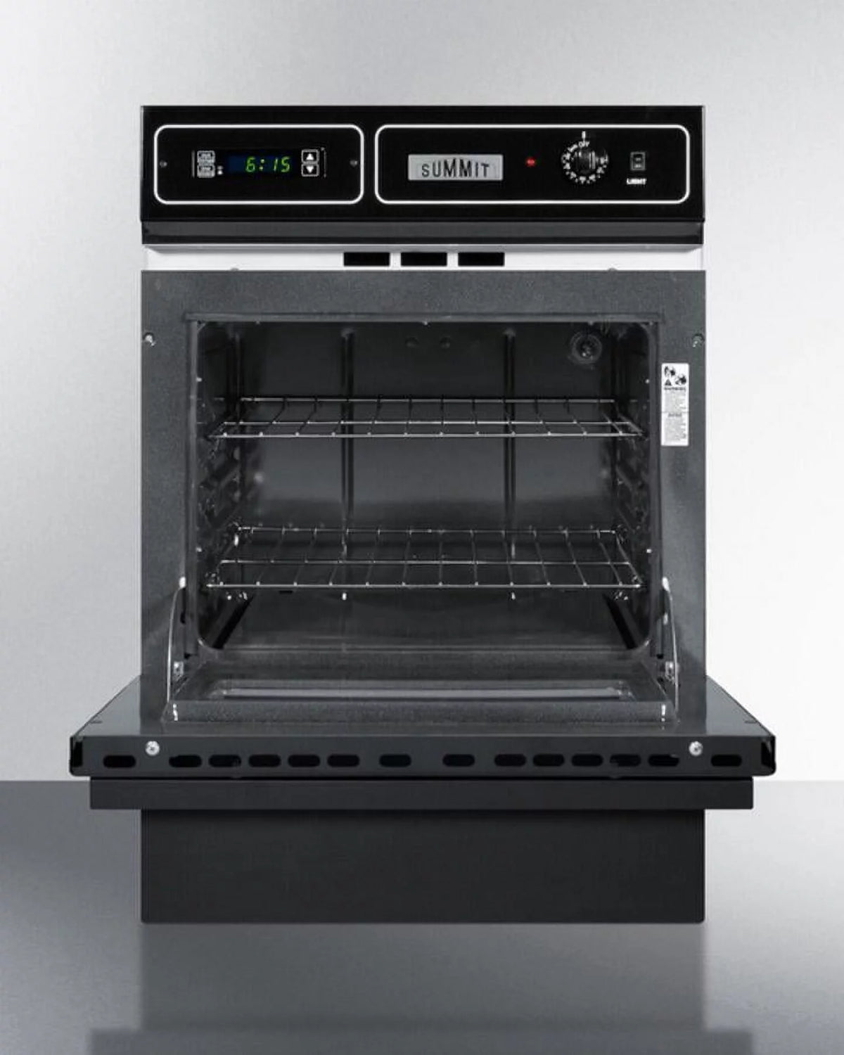 Black Glass Single Electric Wall Oven X8918