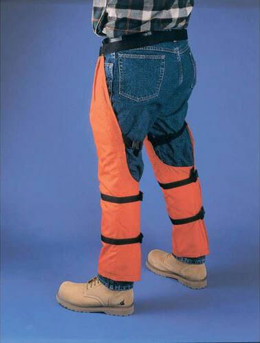 Orange Chain Saw Chaps, 36 in G250472