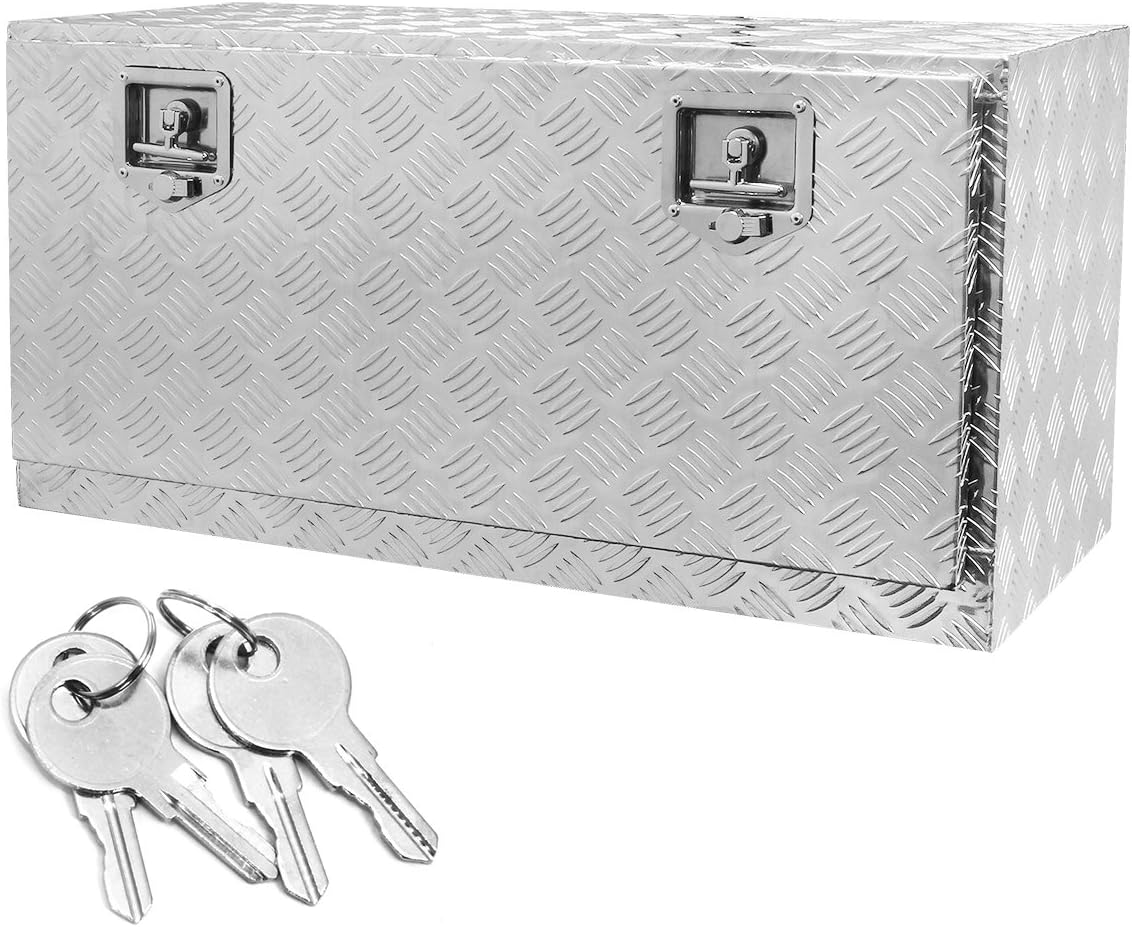 48-Inch Aluminum Pickup Tool Box with Keys R99042