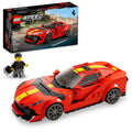 Red Race Car Building Kit with Racing Driver Minifigure P42920