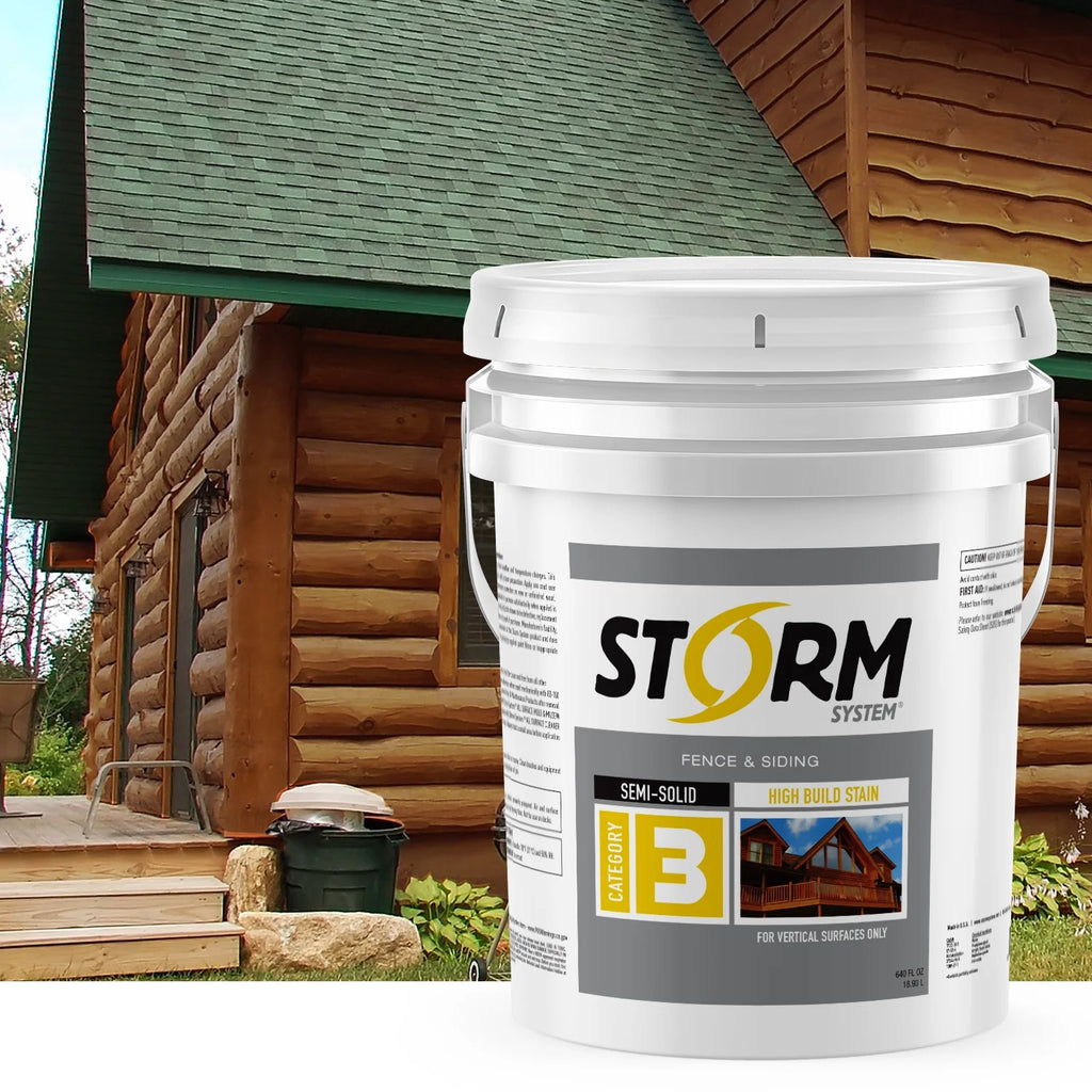 Semi-Transparent Log & Siding Stain + Sealer Teak 1 Gallon Z6802