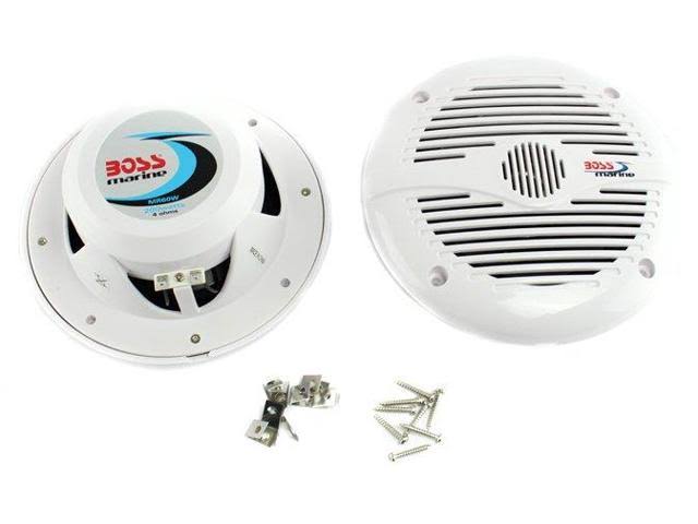 3x22 Gauge Marine MP3 Radio Receiver Bluetooth ATV Boat with 6.5x22 Speakers B33822