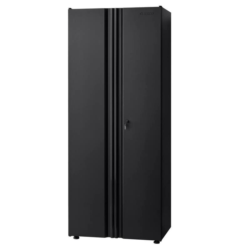 10-Piece Welded Steel Garage Storage System in Black J926