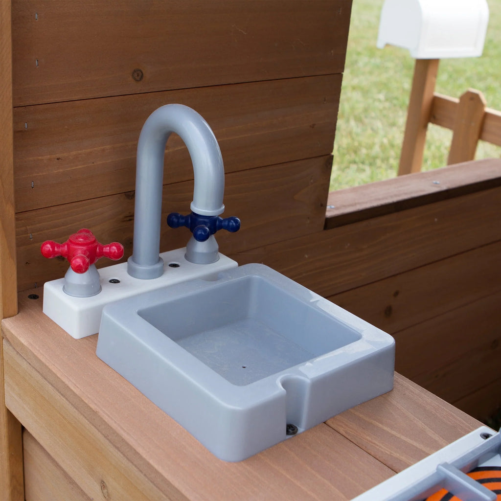 Wooden Cedar Playhouse W602
