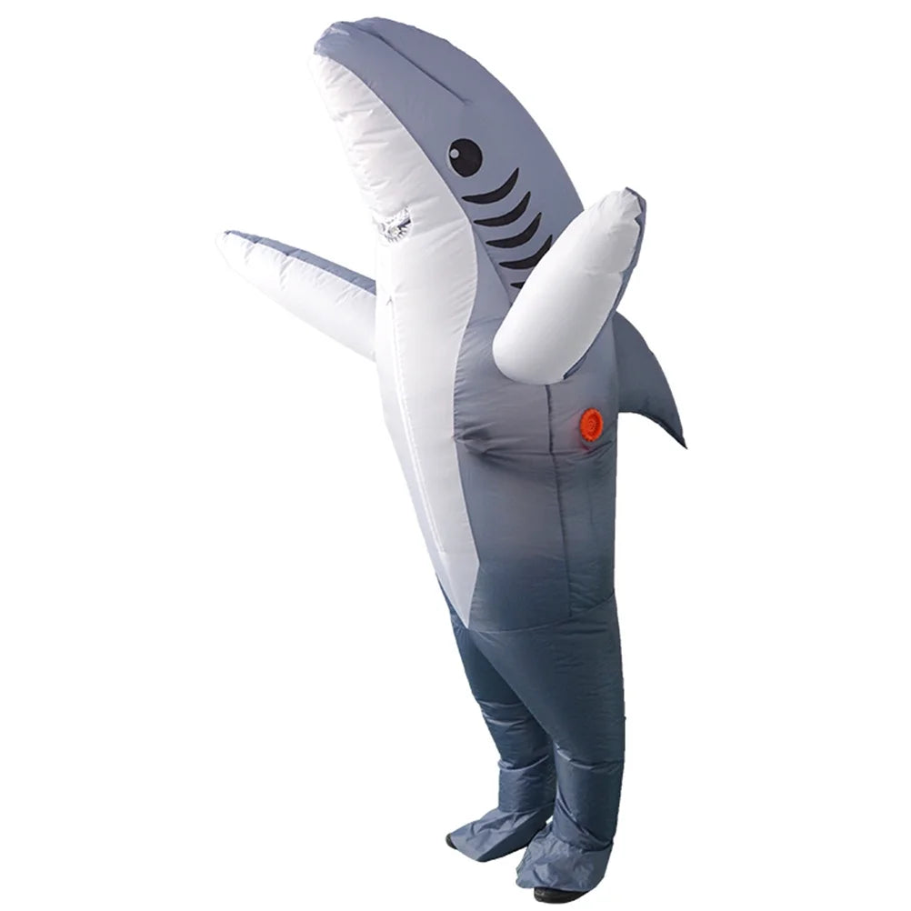 Grey Dolphin Inflatable Costume F2882