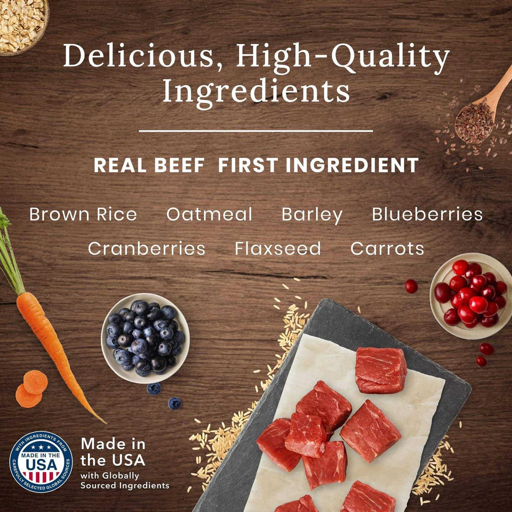 High-Protein Red Meat Recipe Dry Dog Food F717