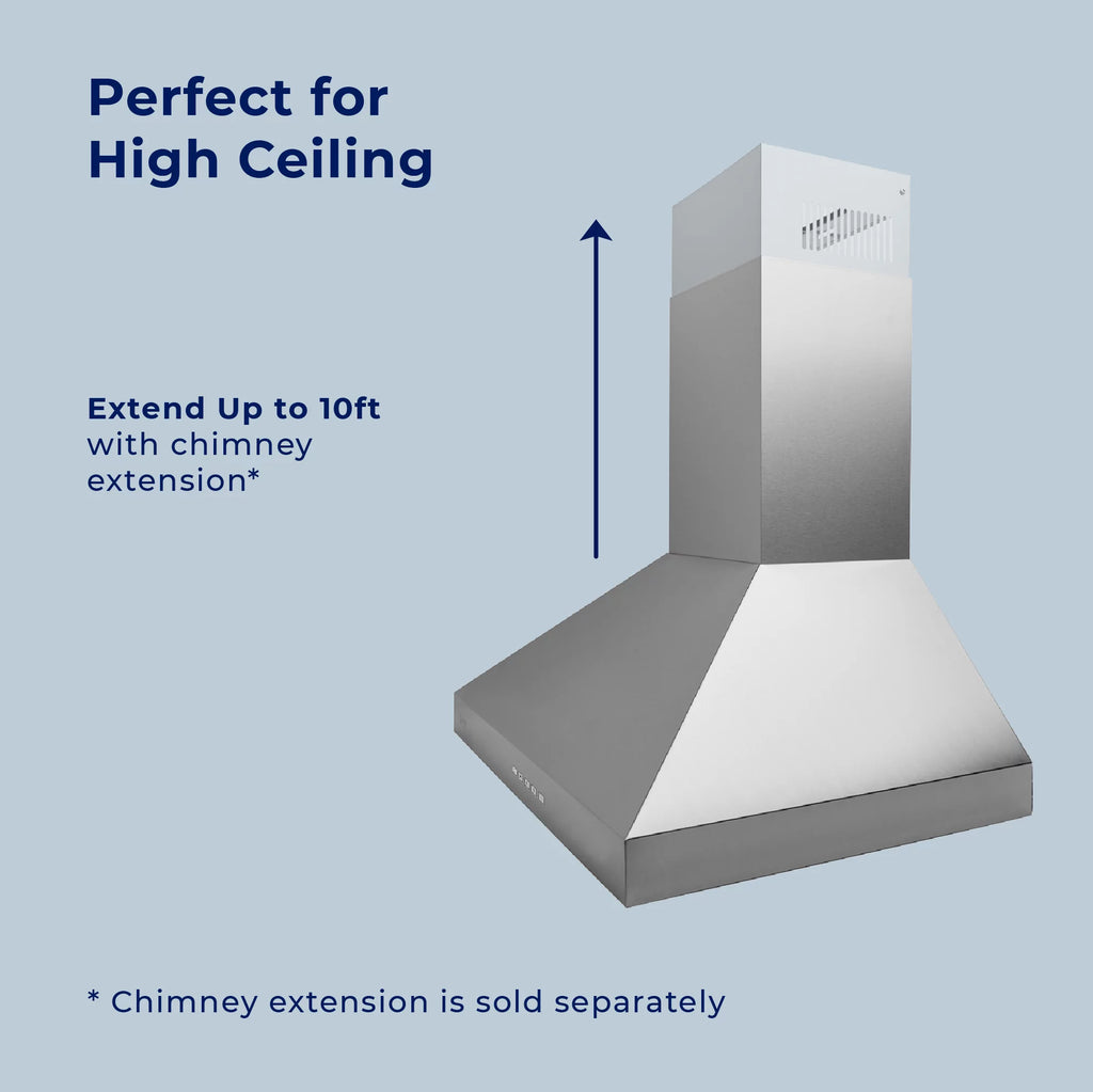 30” Wall Mount Range Hood Stainless Steel G81576