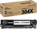 Toner Cartridge Black 1 Pack Replacement for HP Color CM2320n CM2320fxi CM2320nf MFP CP2025 CP2025x S58564