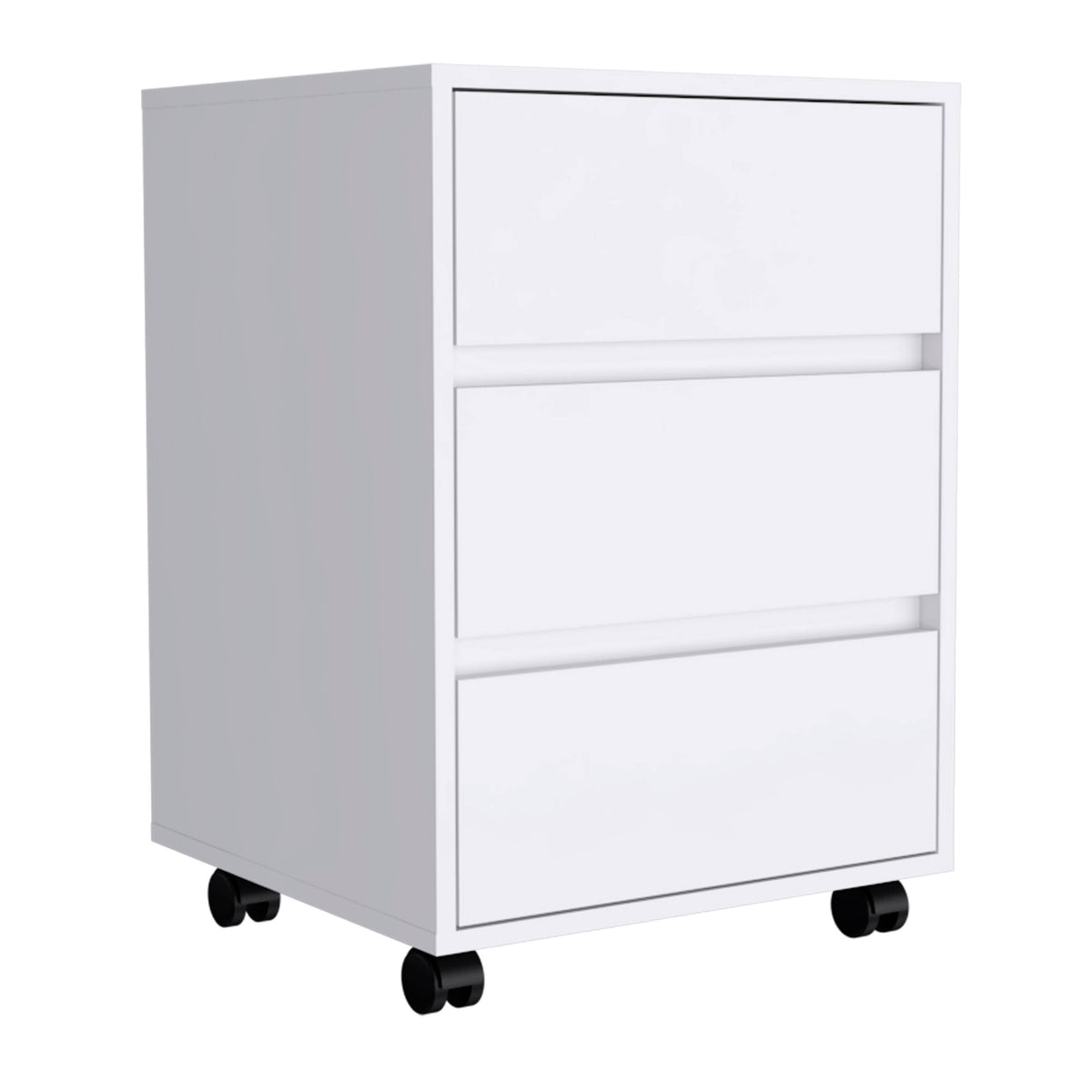 Black 3 Drawer Filing Cabinet R3034