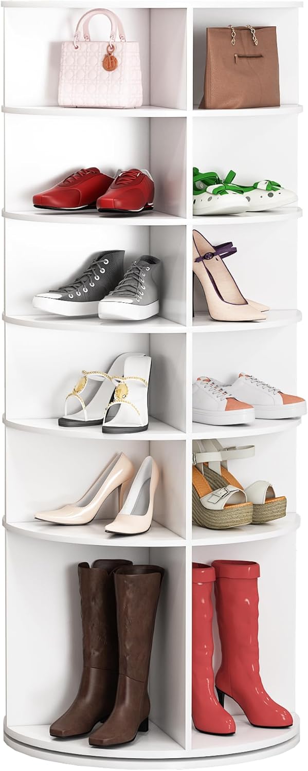 6 Tier Rotating Shoe Rack D68685