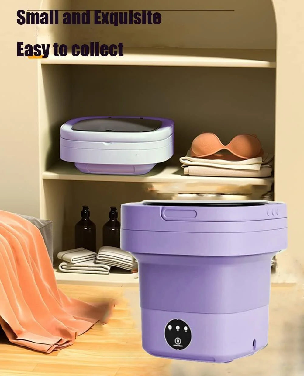 Portable Mini Washing Machine and Spin Dryer K201