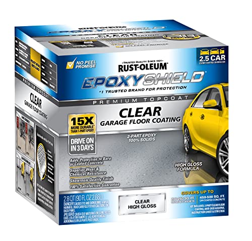 Gloss Gray Garage Floor Coating Kit V886043