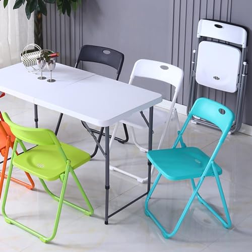 8 Foot Plastic Folding Picnic Table with Carry Handle N53889
