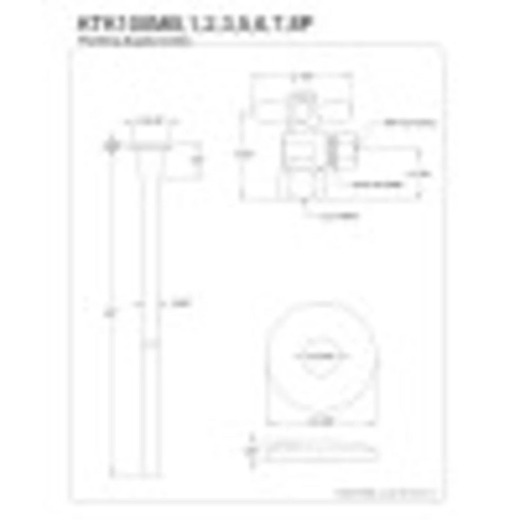 Toilet Supply Kit, Polished Chrome R849802