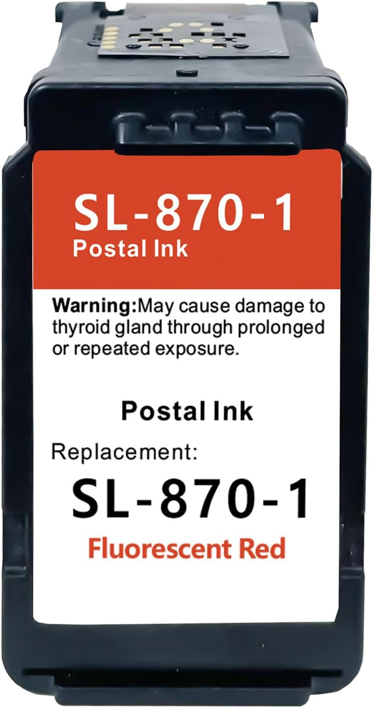 XXL Fluorescent Red Ink Cartridge 1 Pack (18ML) V71410