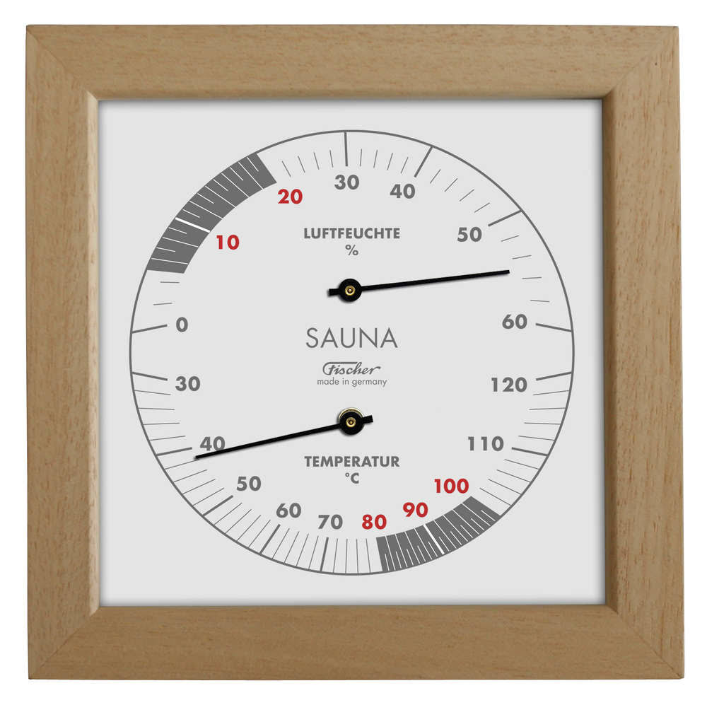Sauna Thermometer u0026 Hygrometer 6.7 inch R544897