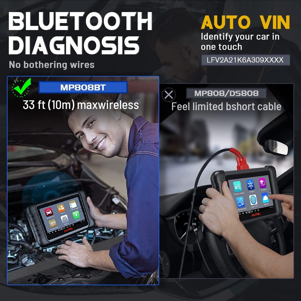 2022 Newest Car Diagnostic Scan Tool with Advanced Bi-Directional Control, All Systems Diagnosis, 30+ Service V441502