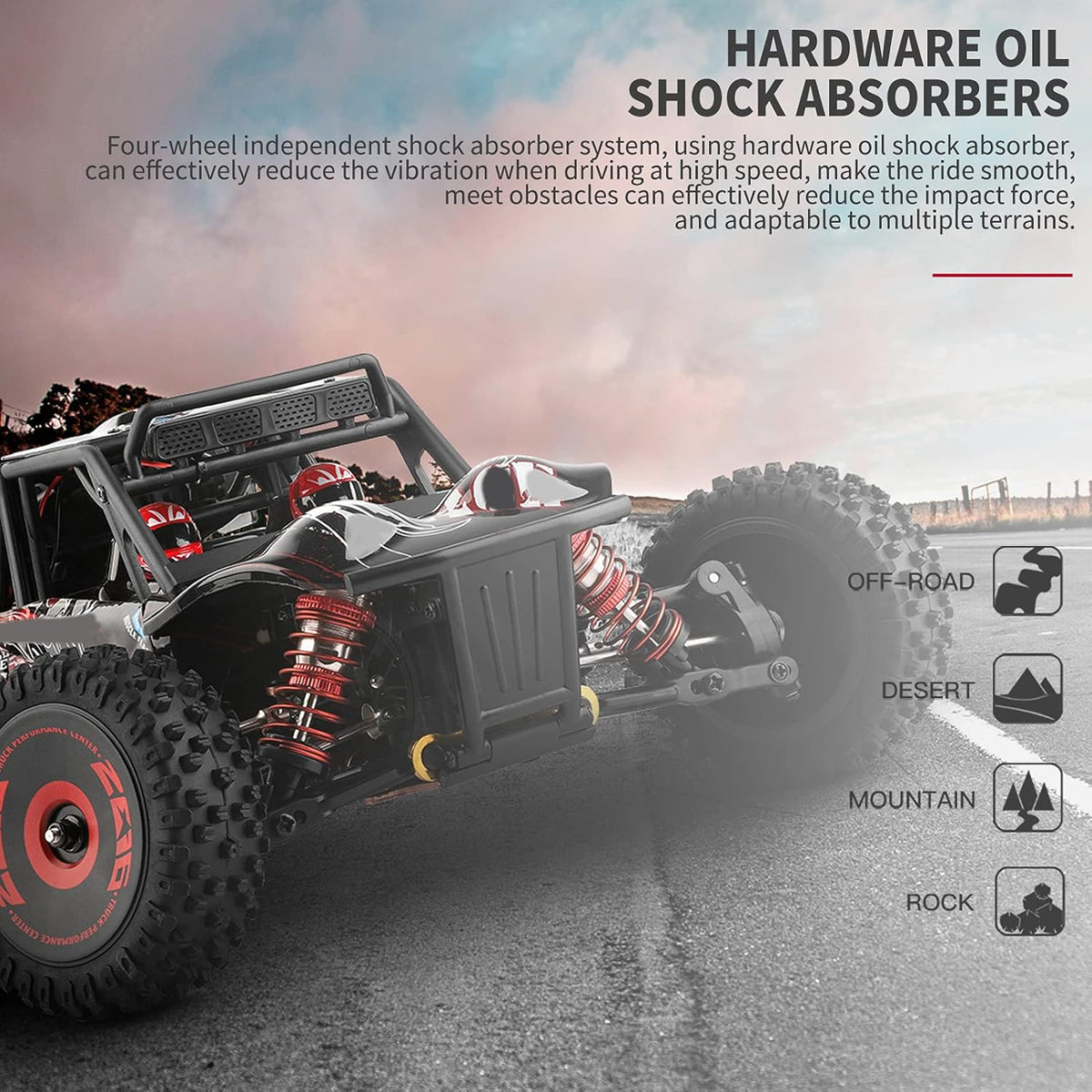 1:12 Scale 4WD High Speed Off Road RC Truck T16826