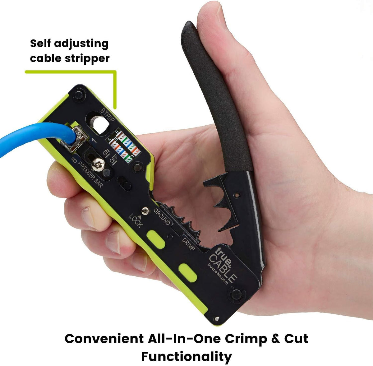 Crimp and Termination Tool for RJ45 Connectors E8759