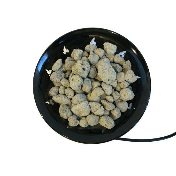 21 Inch Steel Portable Propane Fire Pit with Cover and Carry Kit K154861