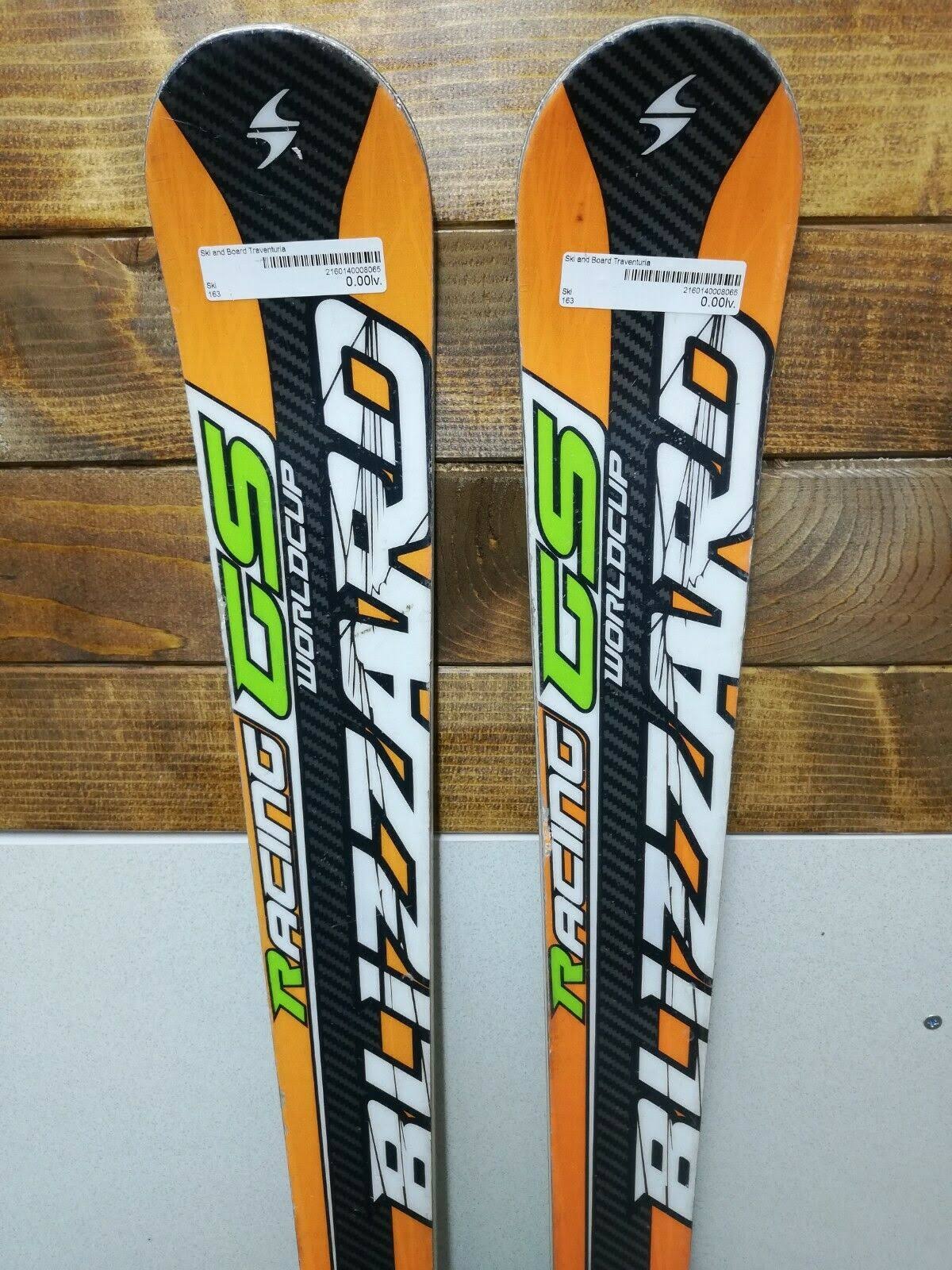 Blizzard Racing GS World Cup 163 cm Ski with Marker 10 Bindings X687