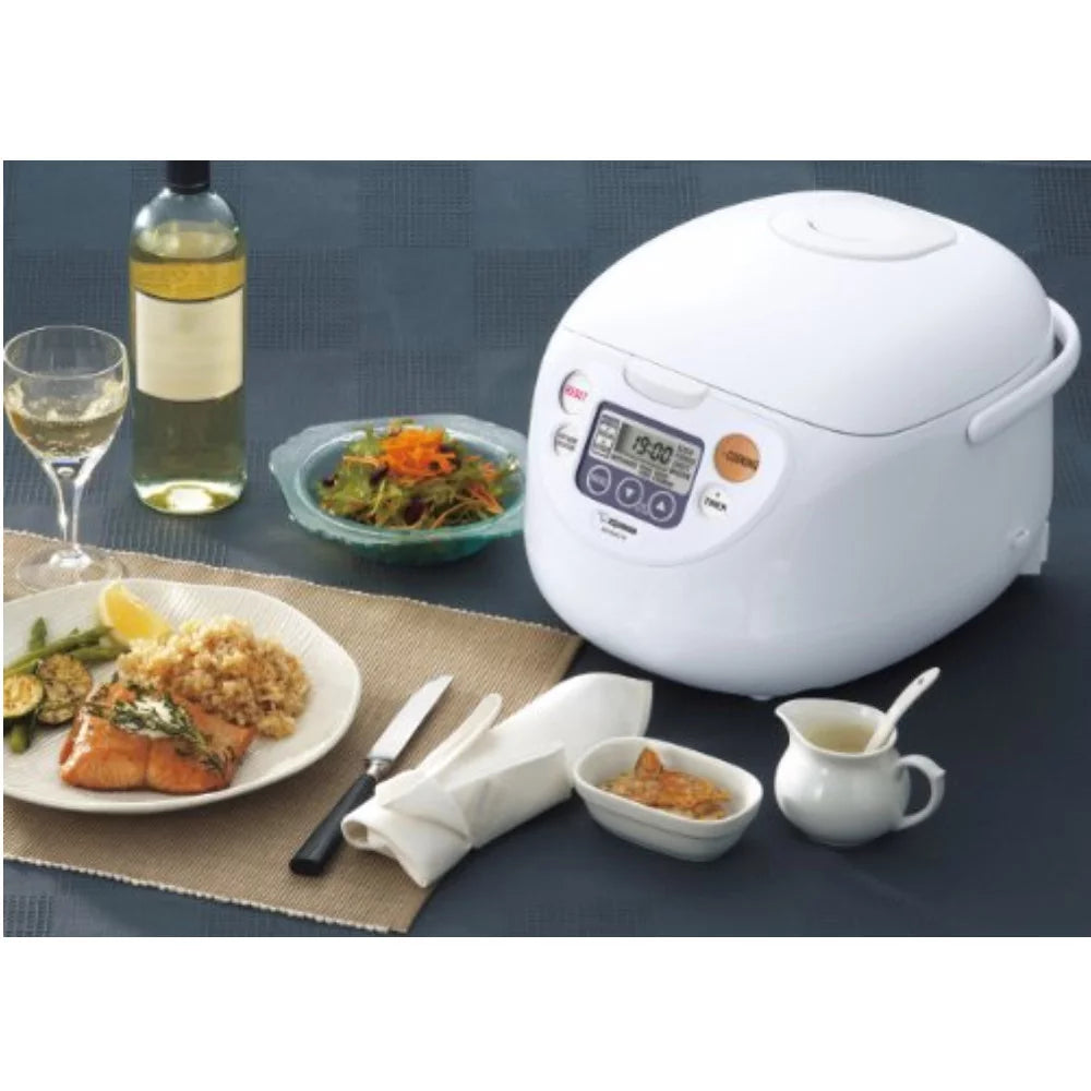10-Cup Cool White Rice Cooker and Warmer A932581