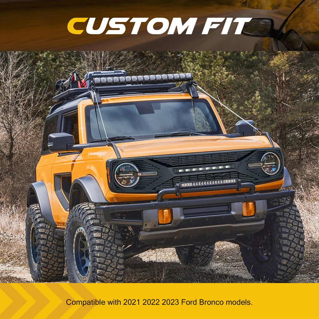 Grille with Lights for Ford Bronco G17875