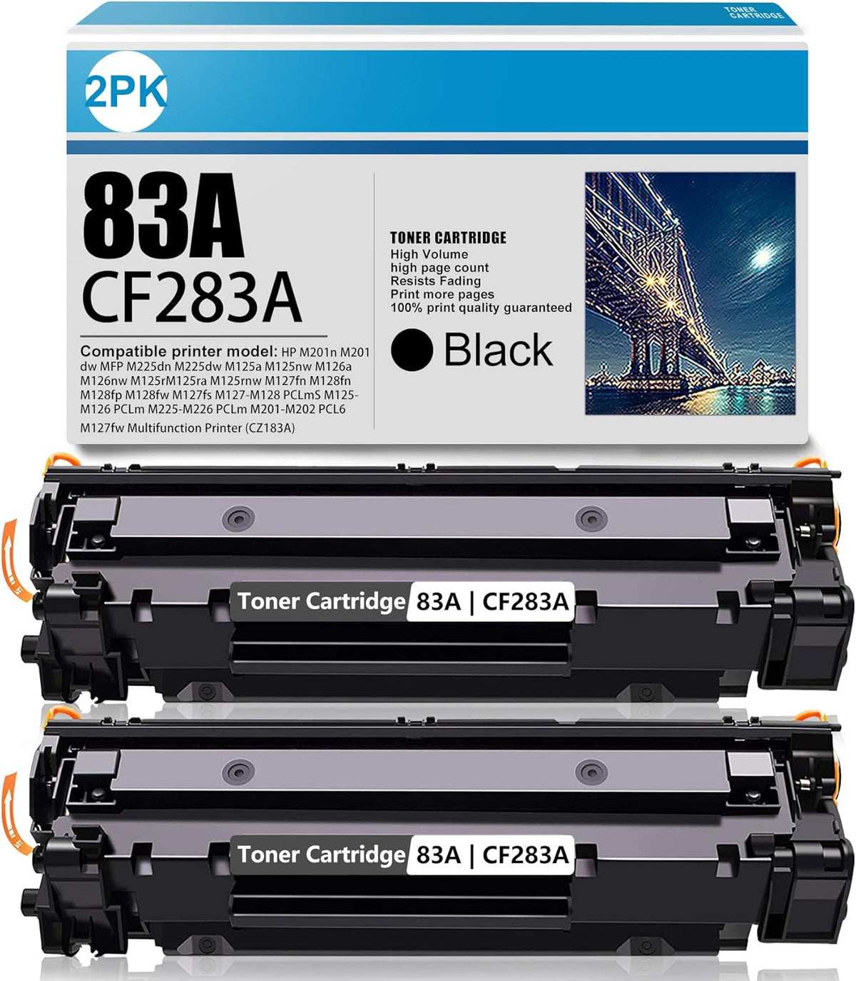 Black 2-Pack Toner Cartridge P504