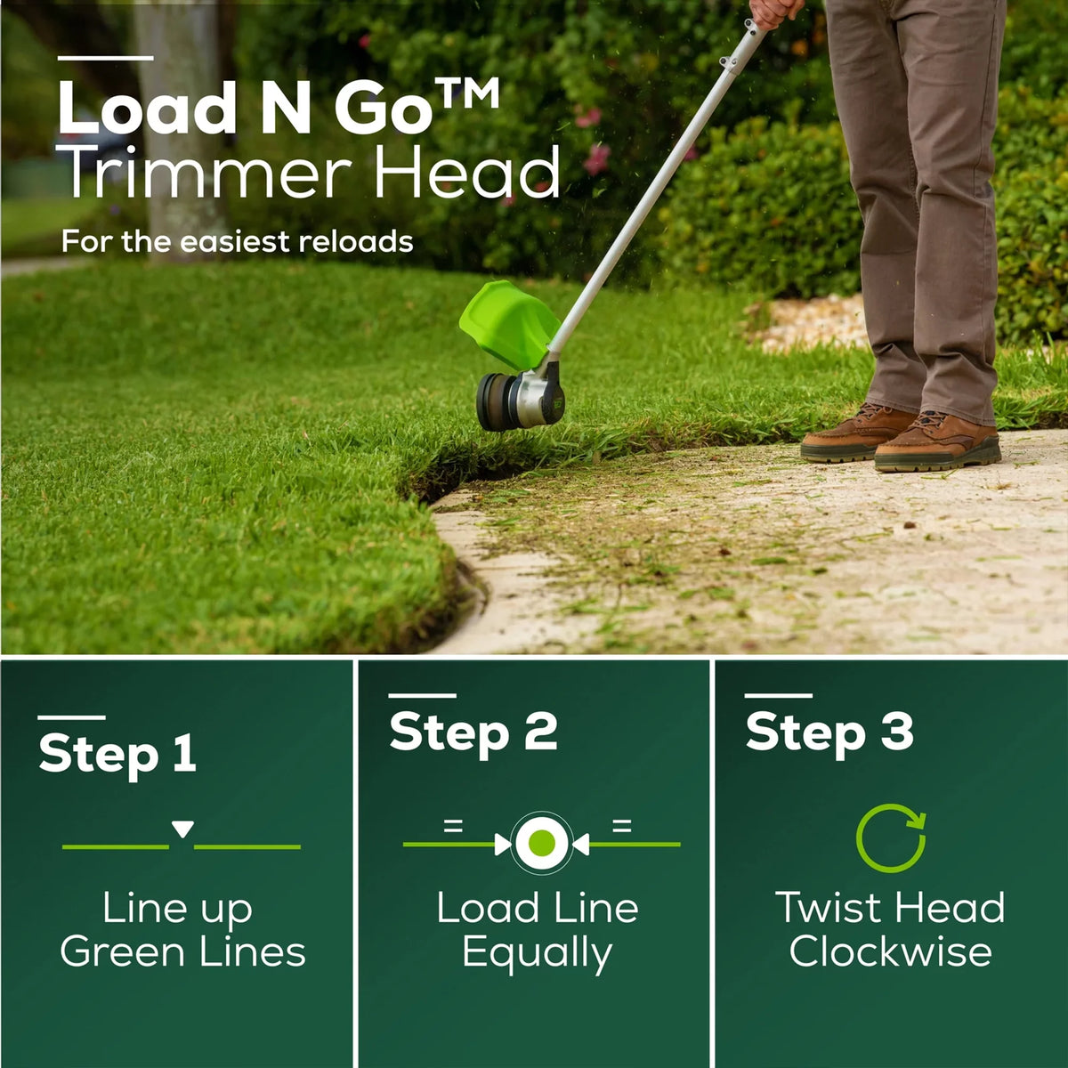 60V 16" Cordless Brushless String Trimmer/Edger with 2.5Ah Battery & Charger D9839