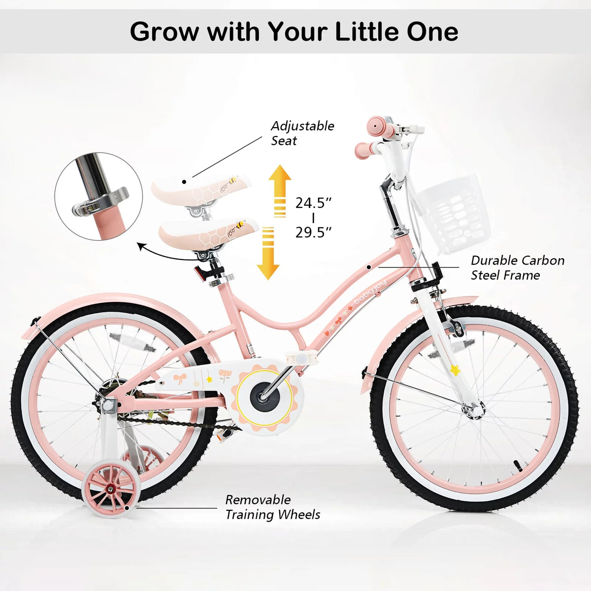 Kids Bike with Training Wheels K276696