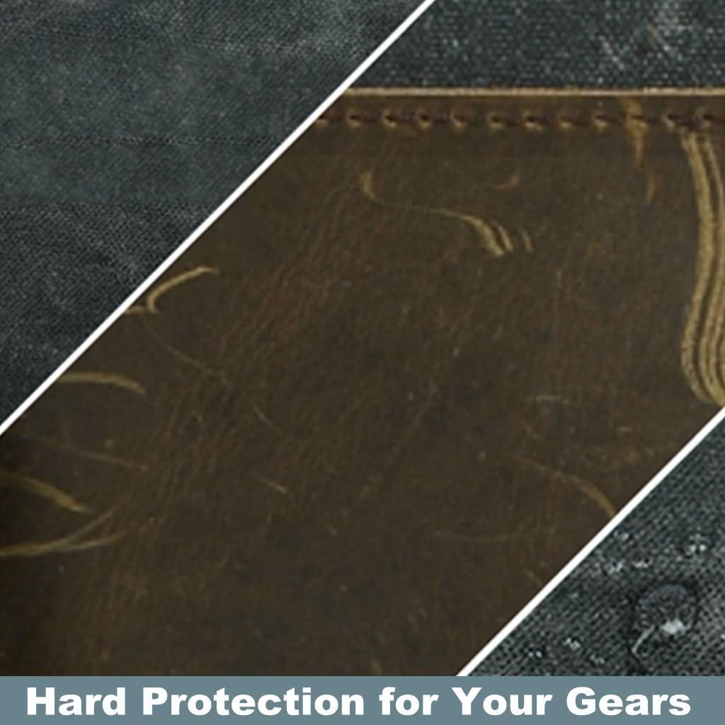 Canvas Water-repellent 15 inch Laptop DSLR SLR Backpack X5855