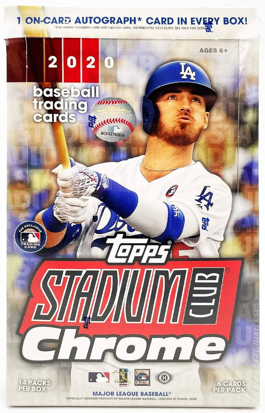 2020 Topps Stadium Club Chrome Baseball Hobby Box B6547