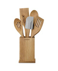 Acacia 7-pc. Utensil & Crock Set J192278