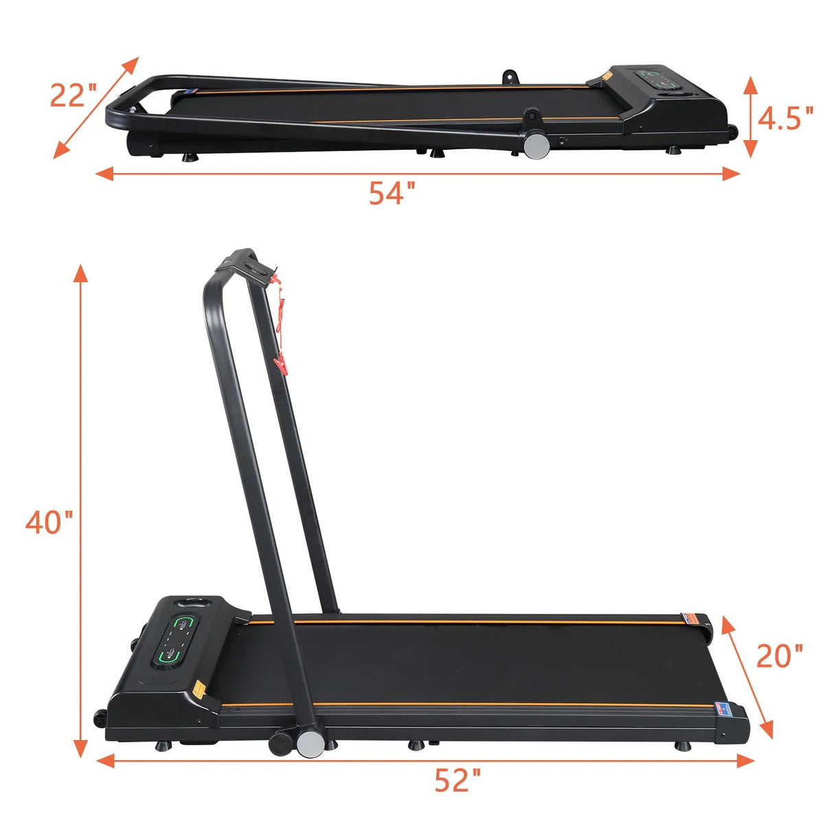 Portable Folding Treadmill Q418