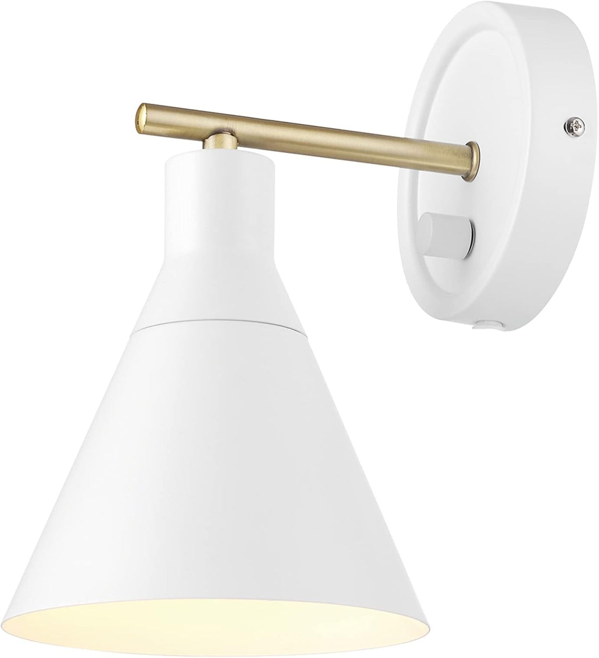 Matte Blush Pink 1-Light Dimmable Wall Sconce P57211