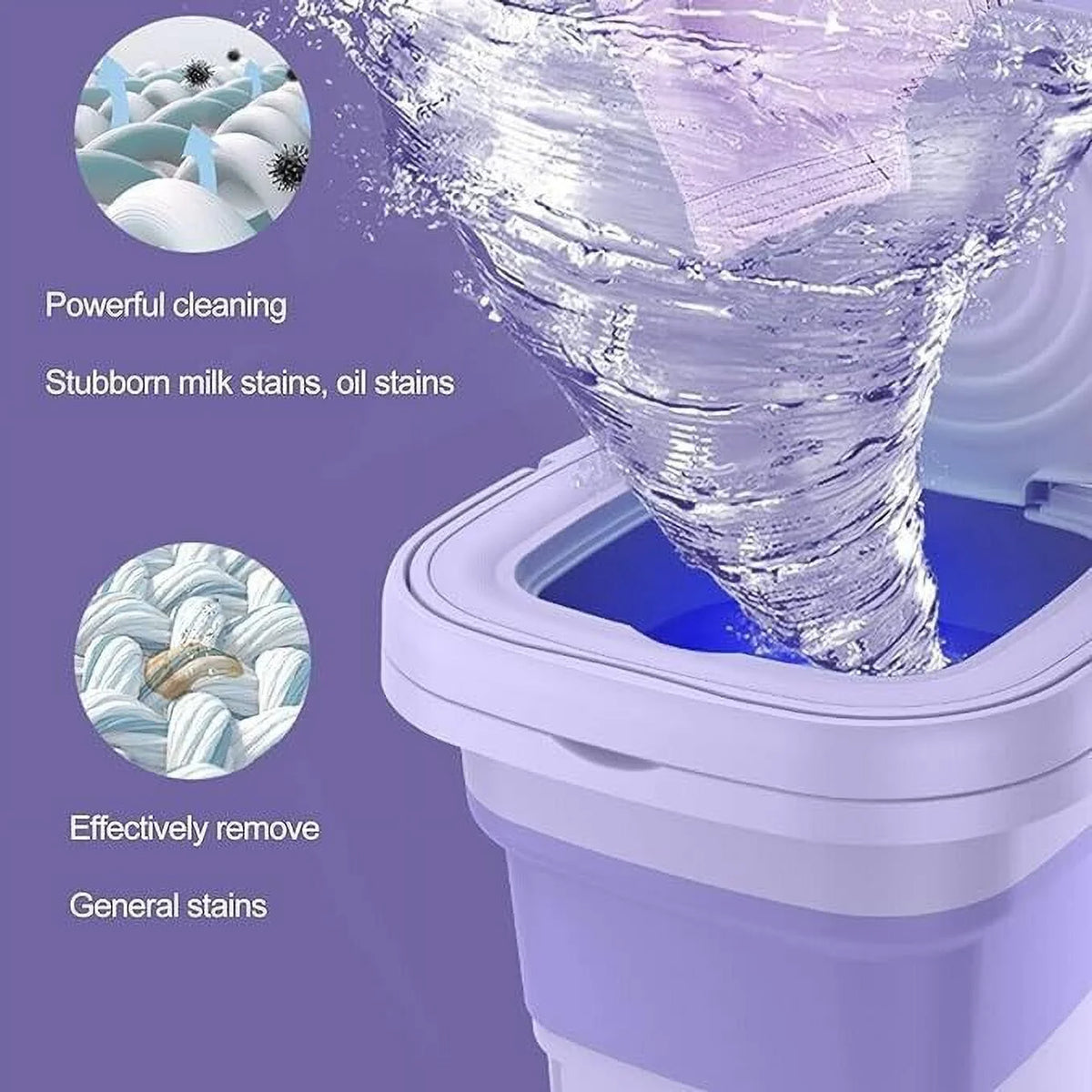 Portable Mini Washing Machine and Spin Dryer K201