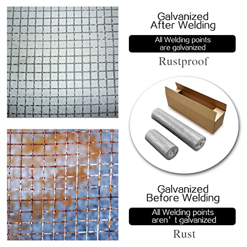 Galvanized 1/2 inch 48inch 100ft Hardware Cloth Wire Mesh Y798562