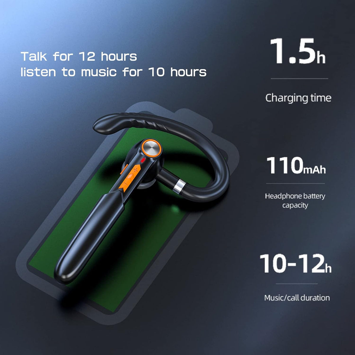Bluetooth Wireless Headphones with Mic D14418