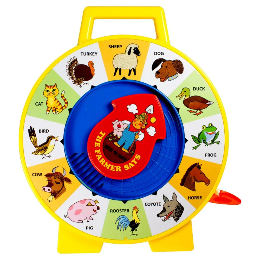 Classic Farmer Says See 'n Say Preschool Toy U980139
