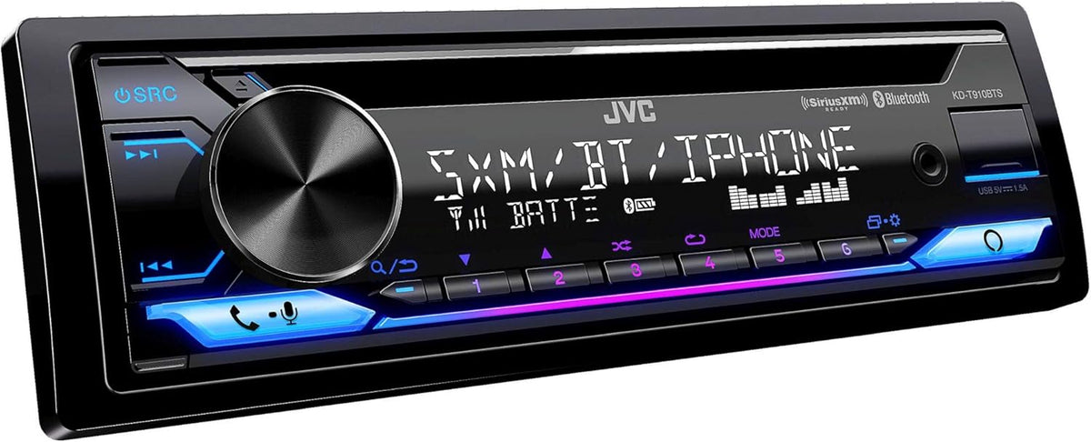 CD Receiver with Bluetooth and Two Pairs of 6x9 Speakers Q331708