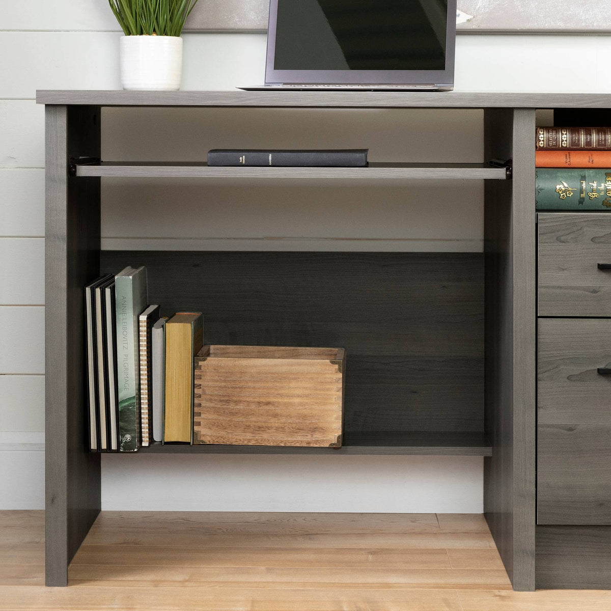 Gray Maple Desk A58333