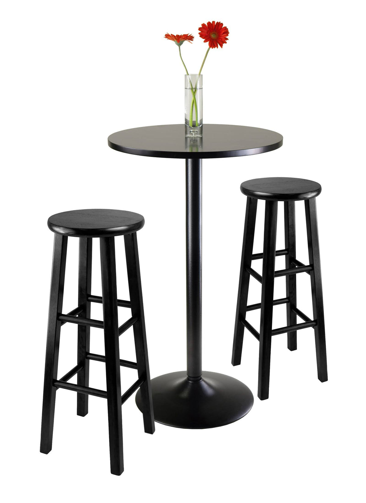 3 Piece Round Pub Table Set A667072