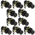 10 Pack Oil Rubbed Bronze Door Knobs I954
