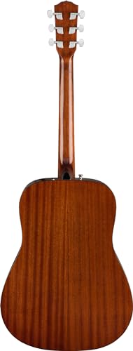 Solid Top Dreadnought Acoustic Guitar Bundle with Hard Case, Tuner, Strings, Picks L6725