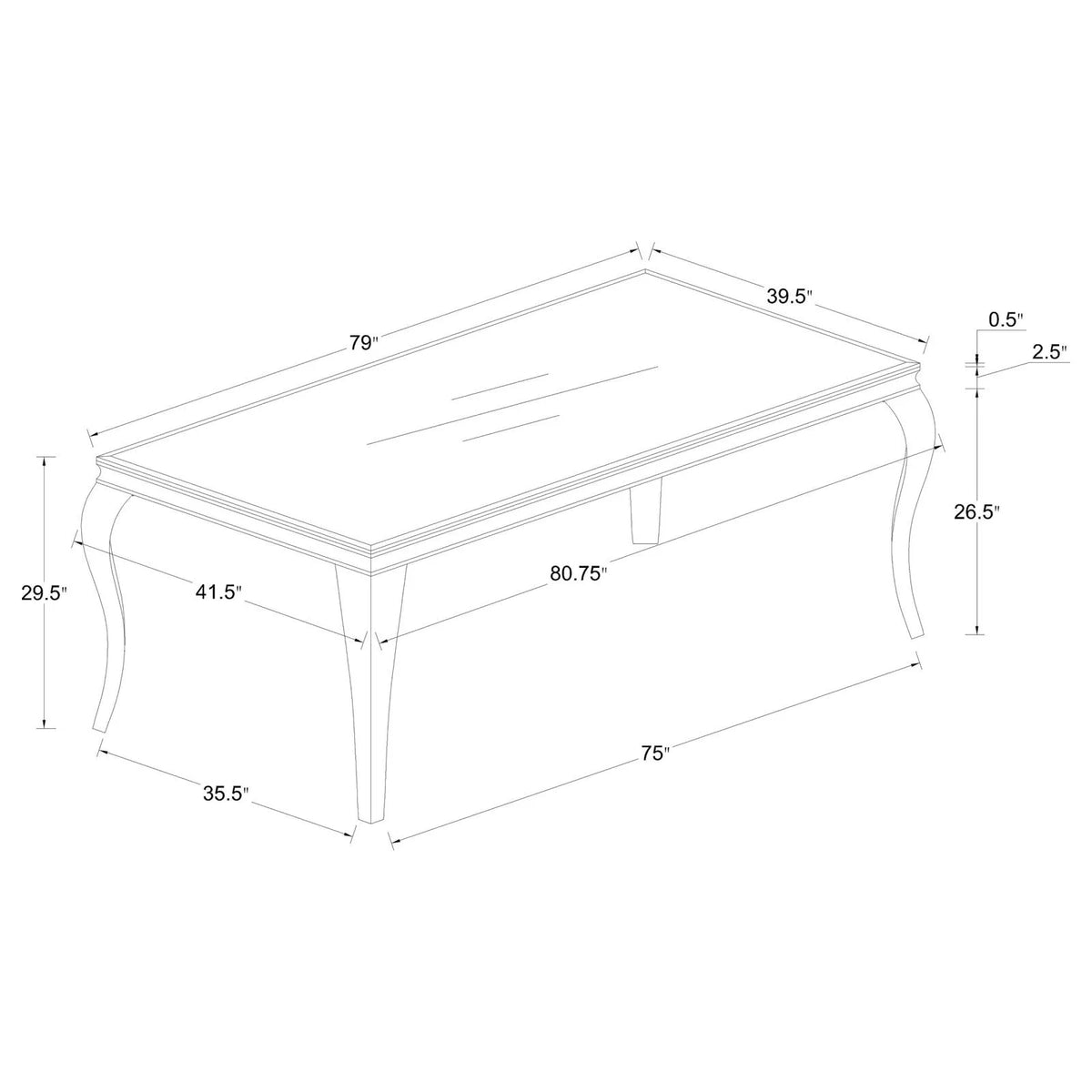 Rectangular Glass Top Dining Table Black and Chrome W4636