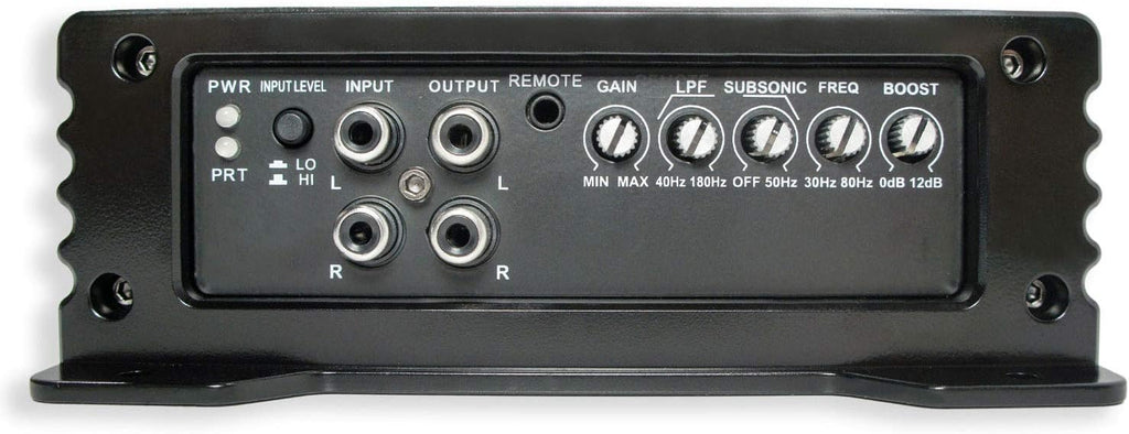 8 Thin Square Sub Box with Amplifier & Amp Kit S1043