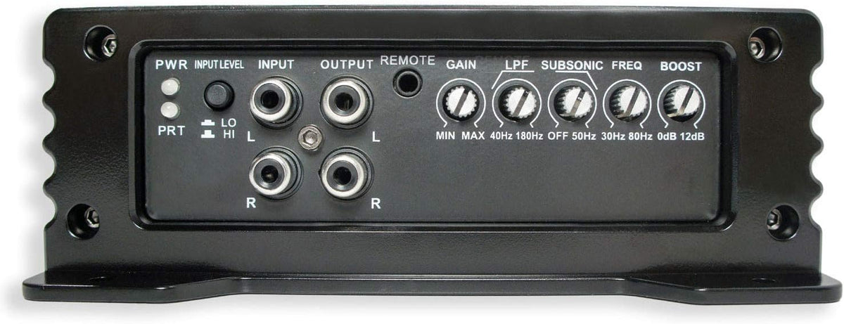 8 Thin Square Sub Box with Amplifier & Amp Kit S1043