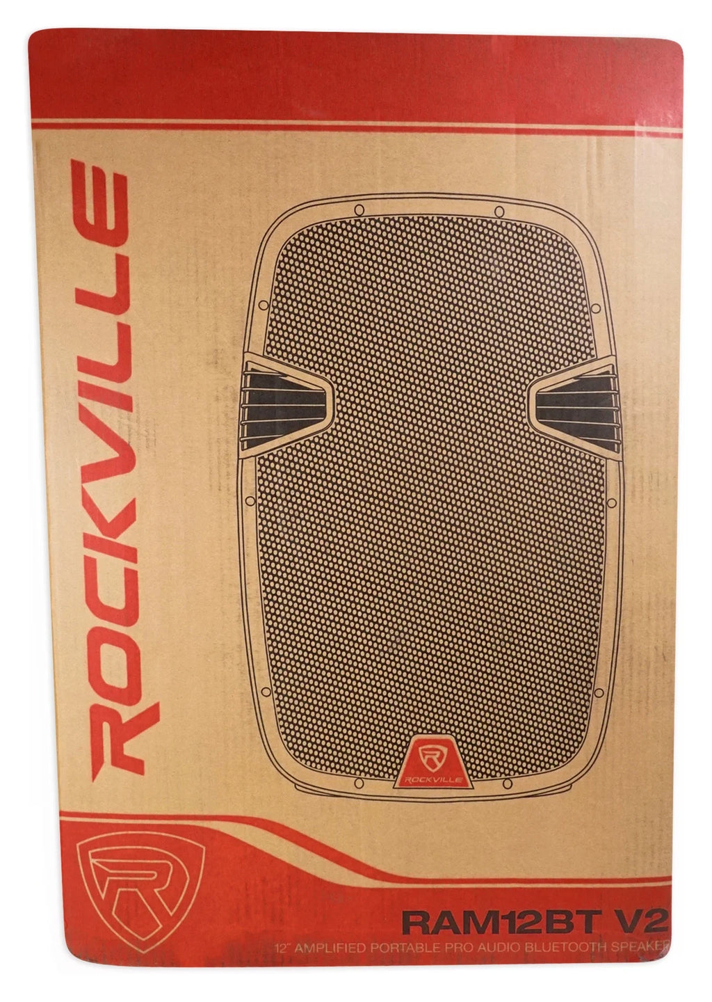 12" Rechargeable Powered 600W DJ PA Speaker with Bluetooth H9551