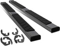 Black Stainless Steel Side Step Nerf Bar Running Boards R2200
